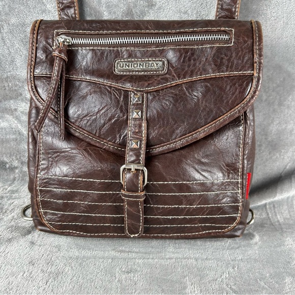 VTG Union Bay 90s Bag Convertible Crossbody Messenger / Backpack  Y2K - Picture 1 of 11